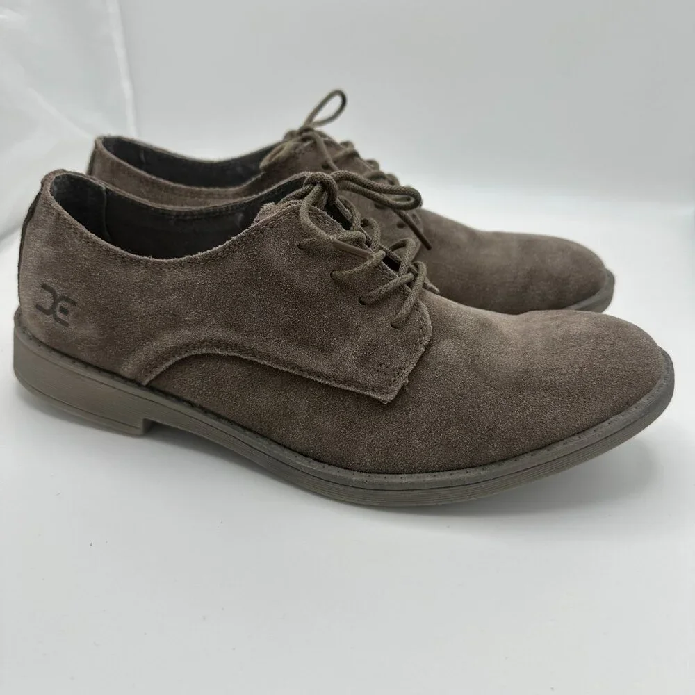 Hey Dude Men's Volterra Suede Derby Shoes Size 9 US / EU 42